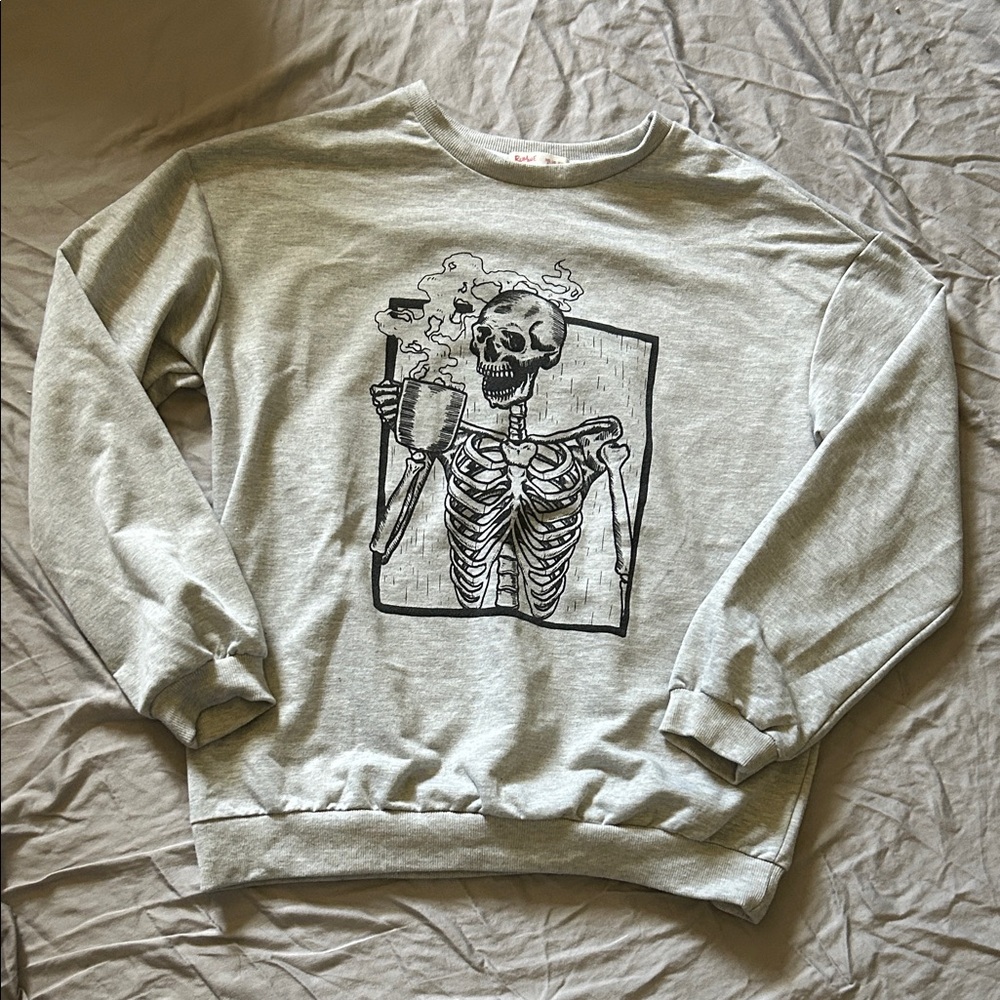 Long sleeve tee crew neck
